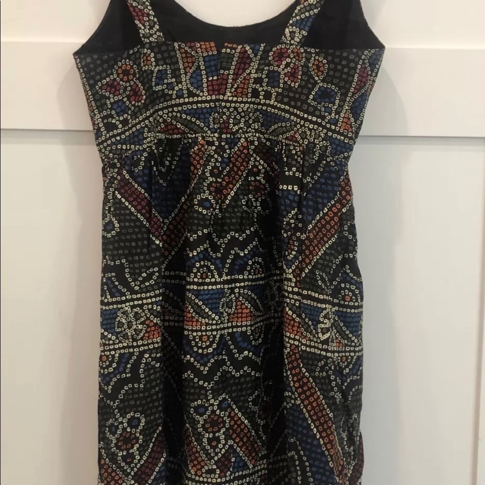 Anthropologie Anna Sui Jeweled Neckline Cotton Dress Size 4 - Picture 3 of 5